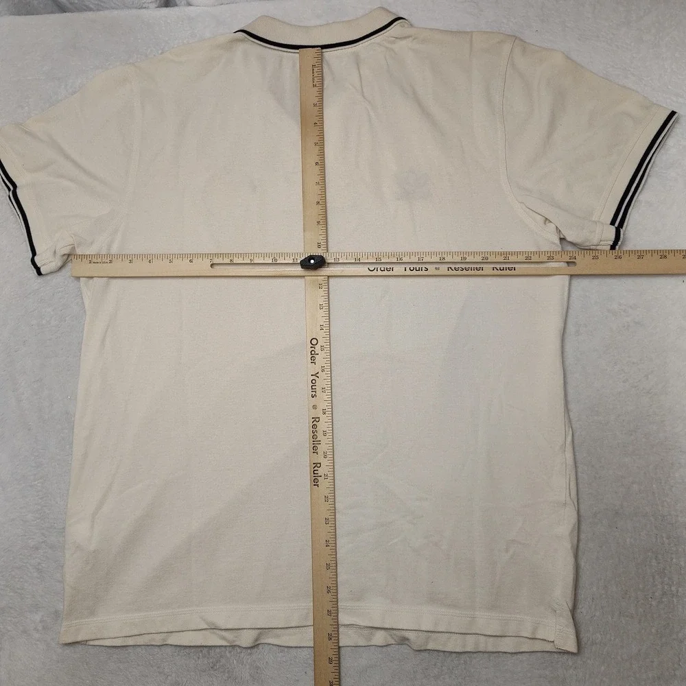 Michigan Wolverines Adidas Polo Mens‎ 2XL White Trefoil Performance Originals